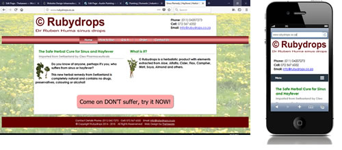 Rubydrops PC and phone version
