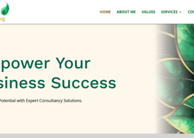 Emerald Consulting Home page