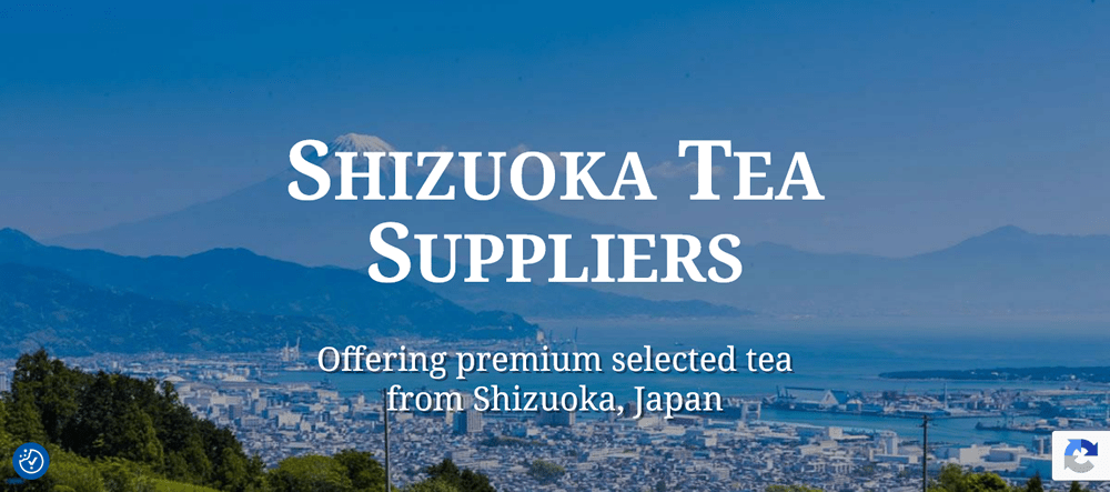 Shizuoka Tea Suppliers website